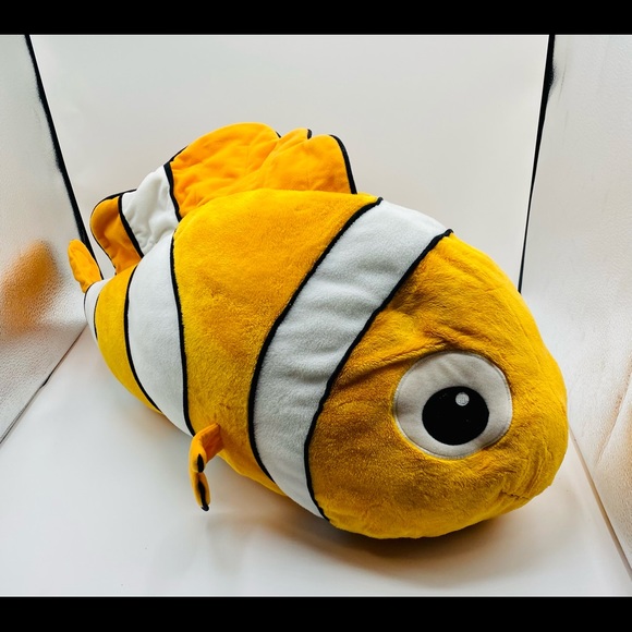 Disney Store Finding Dory Plush Nemo Fish Clown Stuffed Animal Retired 15” - Picture 8 of 12